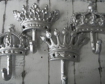 pink nursery decor wall hook key hook shabby chic por ShabbyRoad