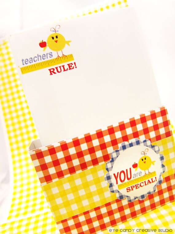 STATIONERY Set - Teacher Appreciation - Back to School - Stationery Gift Set - DIY Printable Collection - DIY Teacher Gift - Teacher Party Il_570xn