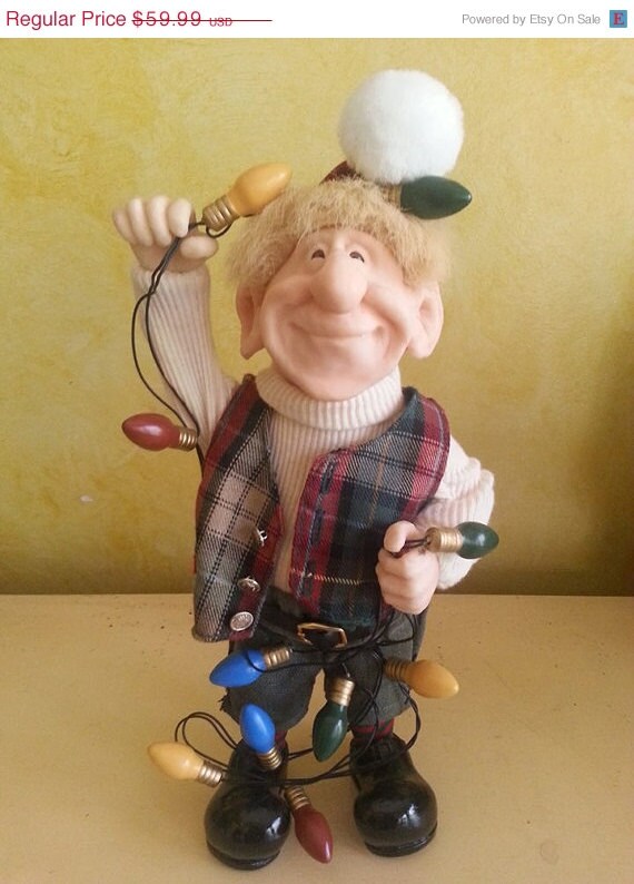 Storewide Summer Sale Adorable Zim's The Elves by MayberryAntiques