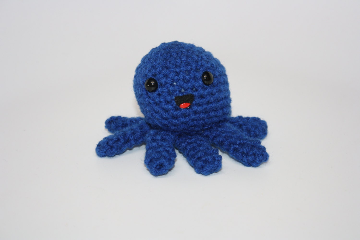 blue stuffed octopus