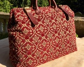 Weekender / Overnight / Carry on / 'Carpet' Travel Bag