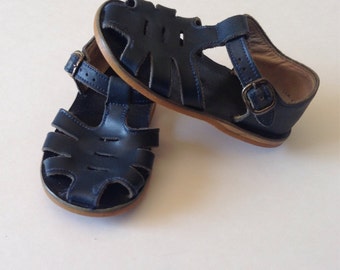 Sale Navy T-Strap Mary Jane Shoes Toddler by twinkletotsVintage