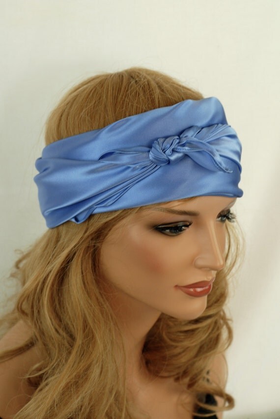 CLOSEOUT Silk Charmeuse Scarf Sleep or Bandana by AdorabellaBaby