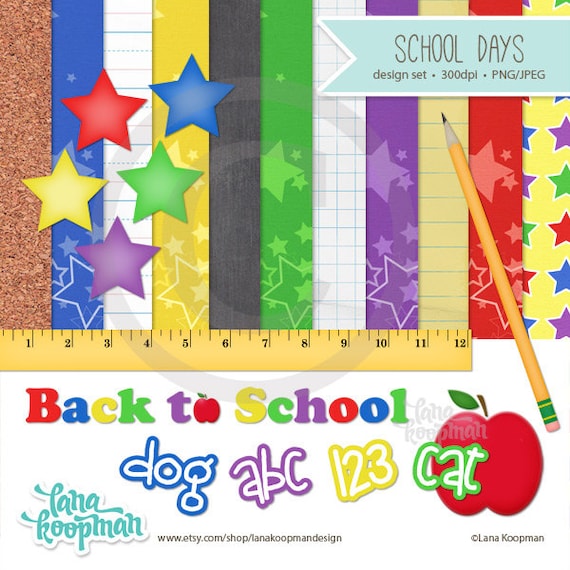 back to school party clip art - photo #31