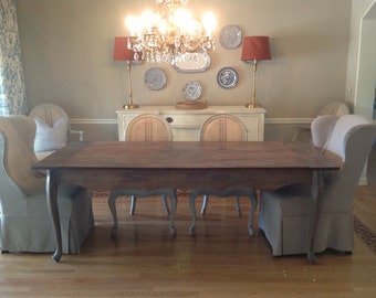 The French Provincial Farm Table - Handmade with Reclaimed Wood by Arcadian Cottage