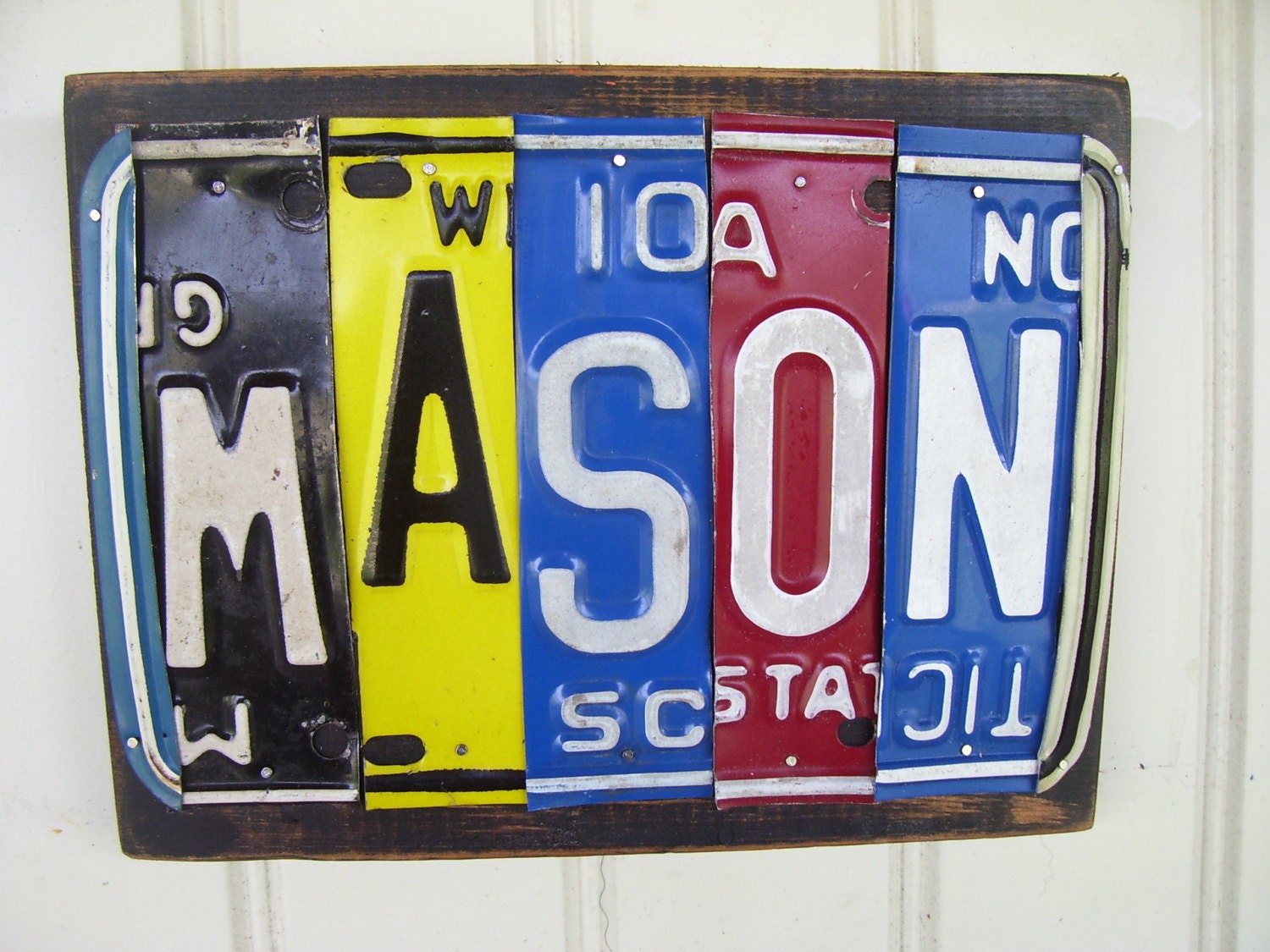 sample-5-letter-license-plate-name-sign-by-cedarfever-on-etsy