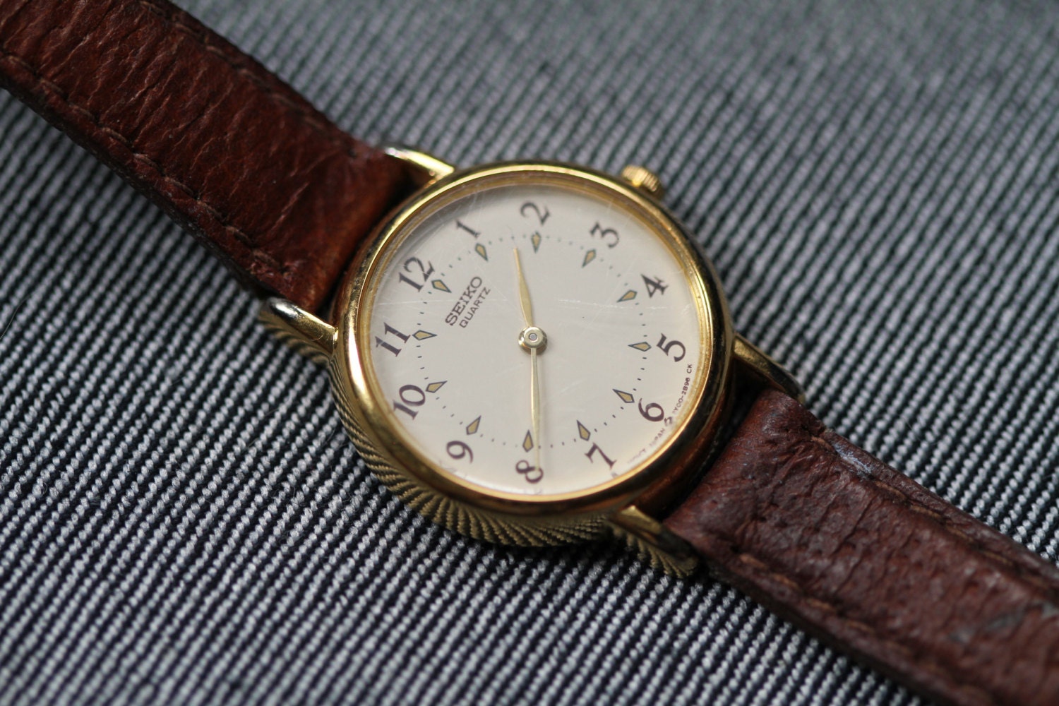 Vintage Ladies Gold Tone Seiko Quartz Watch