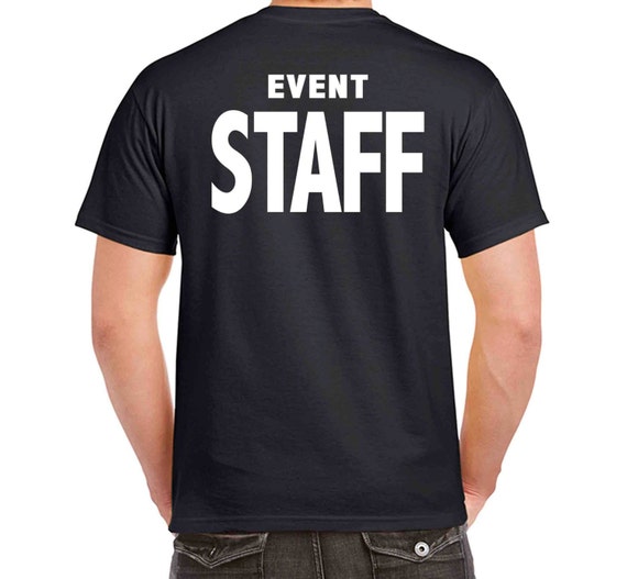 event staff tee shirts