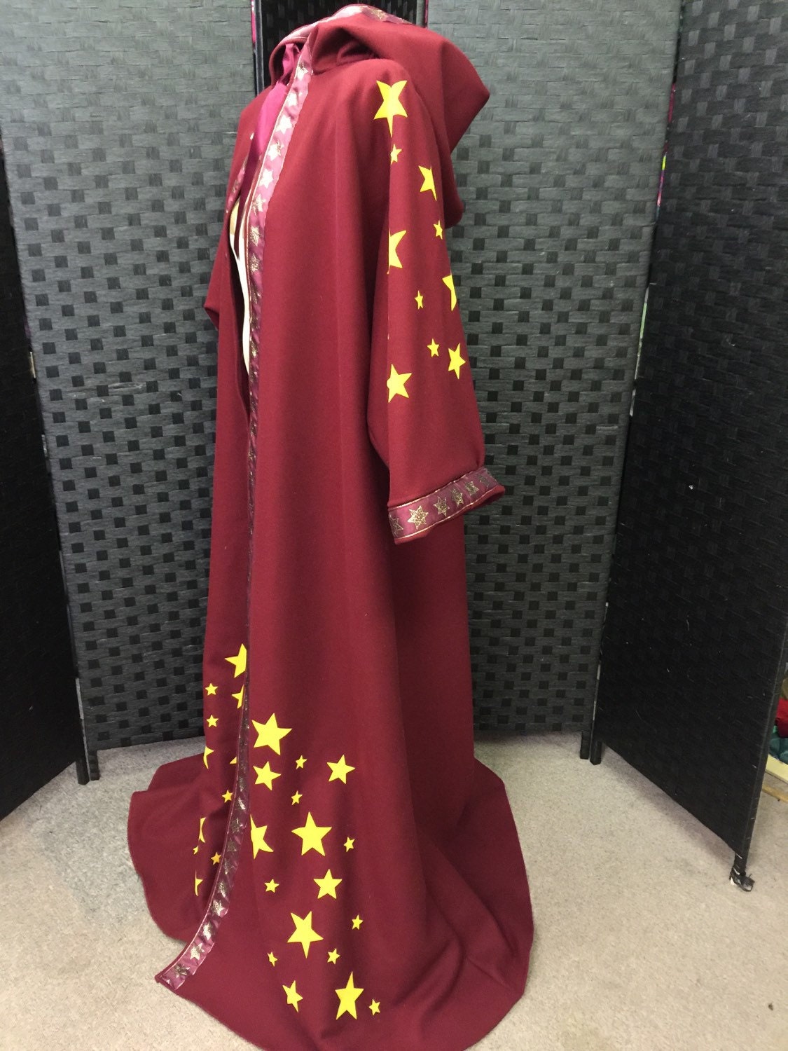 Fabulous italian wool wizard robe /Costume