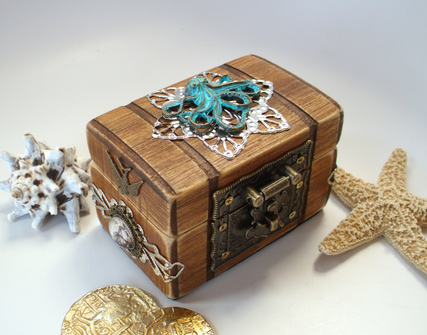 The Kraken Treasure Chest Nautical by TheLysineContingency