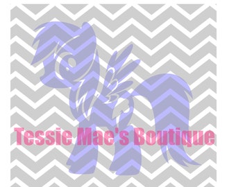 My Little Pony Rainbow Dash Inspired Digital Download