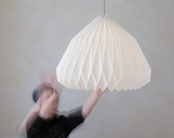 SNOWDROP Origami paper lampshade