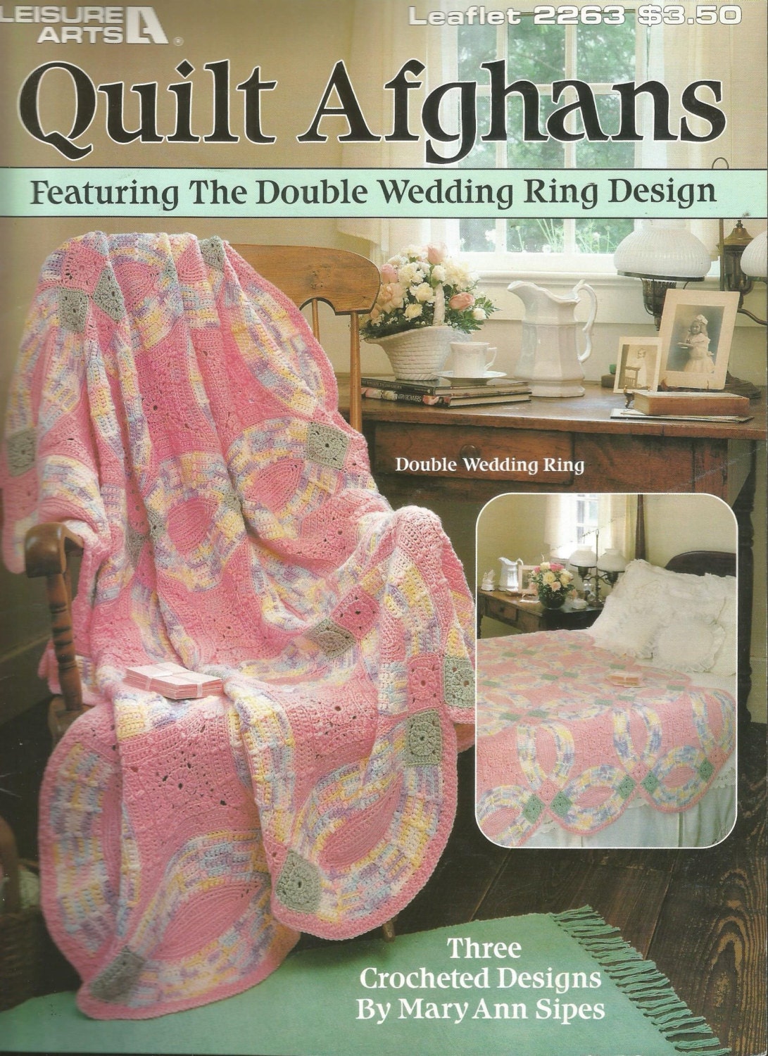 the double wedding ring afghan