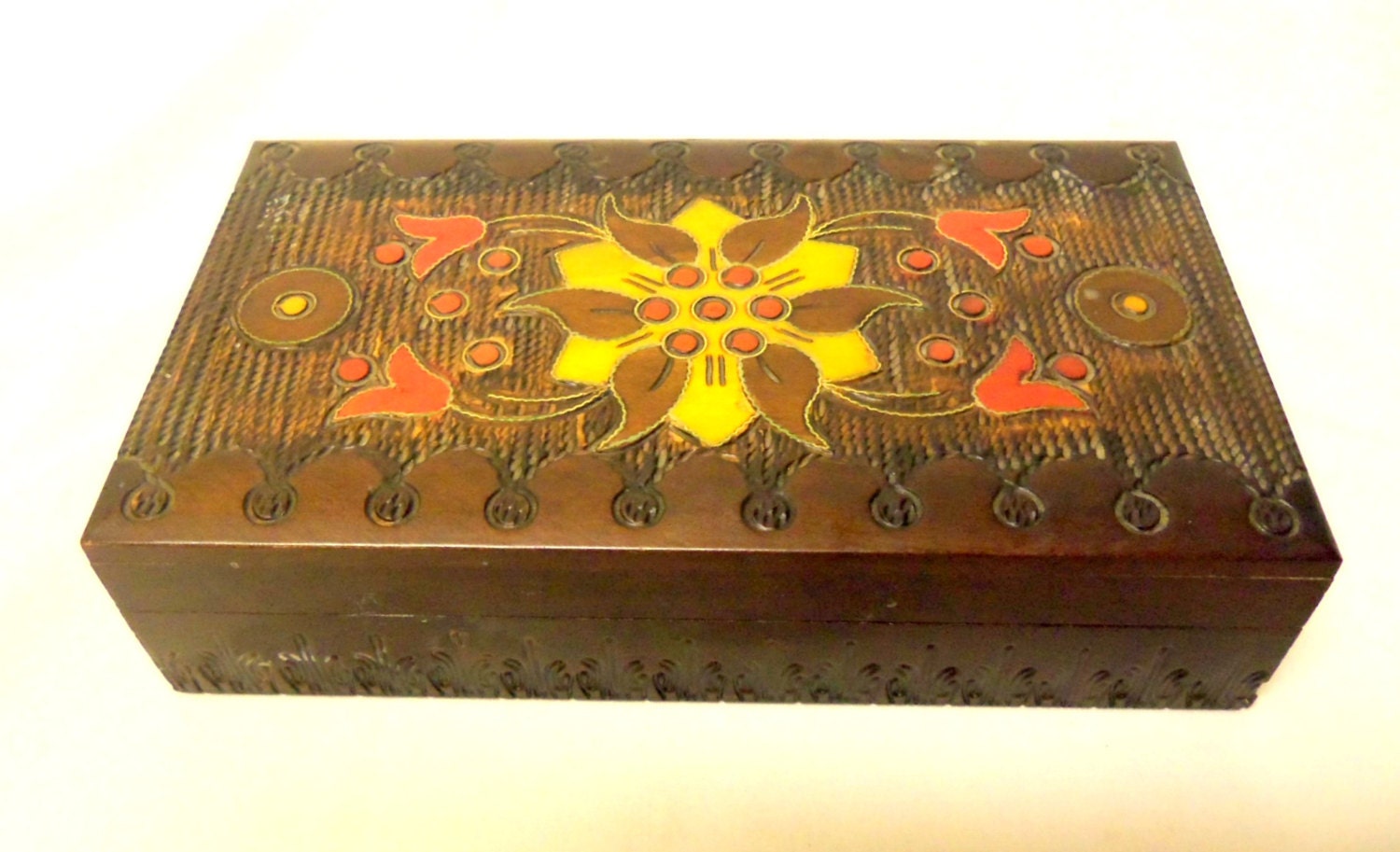 Carved Polish Wood Box – Haute Juice