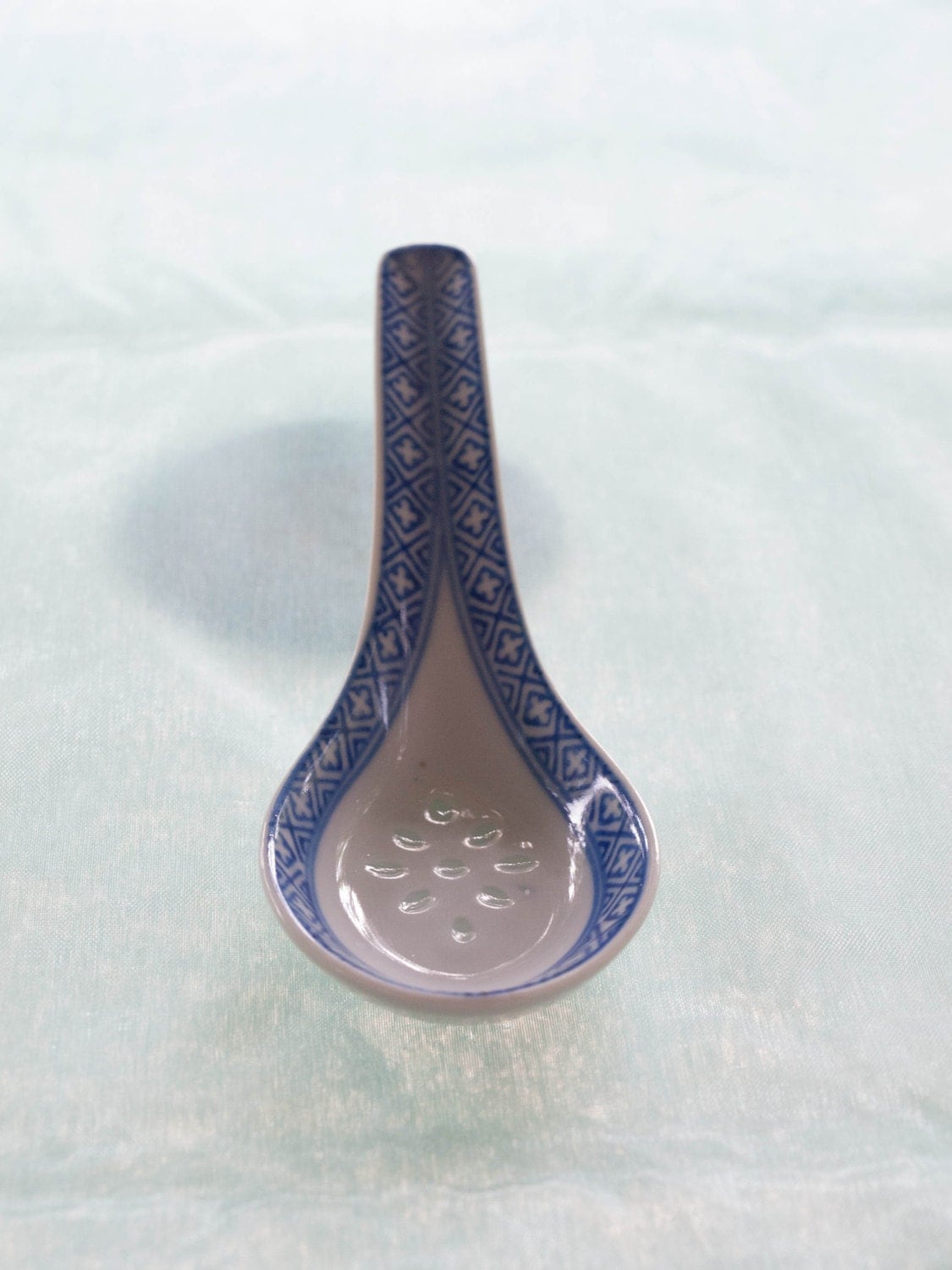 Ceramic Spoon Rest Small Spoon Rest Coffee Spoon by bettysantiques