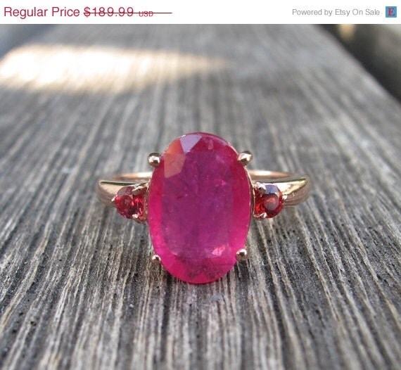 SALE Rose Gold Ruby Rings-Gemstone Rings-Rings-Ruby Rings-July ...