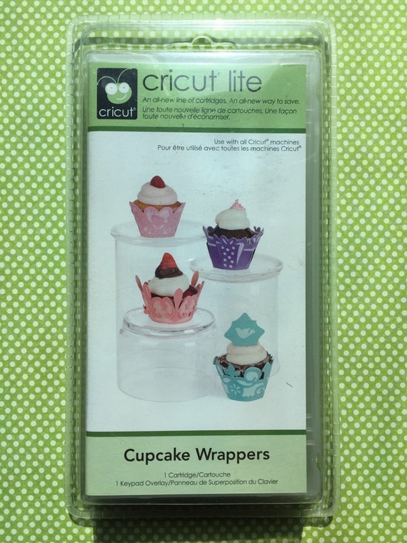 Cupcake Wrappers Cricut cartridgeNEW