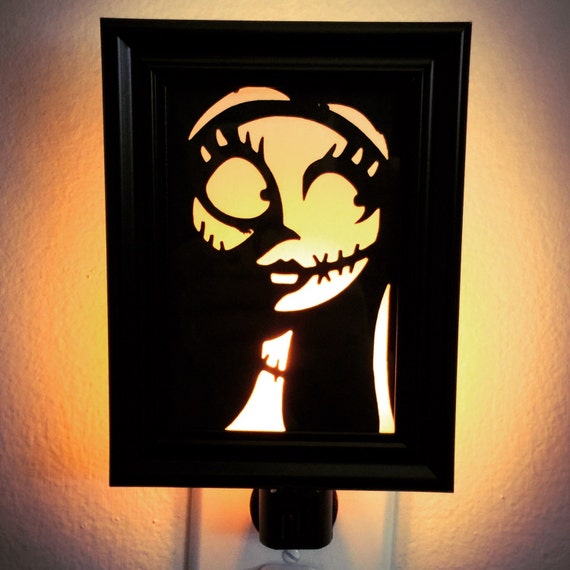 Nightmare Before Christmas Night Light by PracPerfCrafts on Etsy