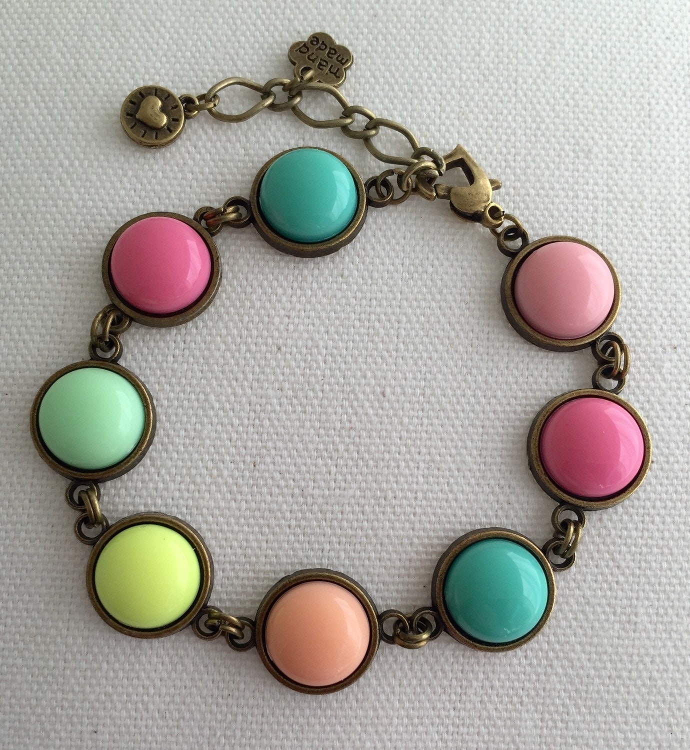 Sweet Candy Buttons Adorable Multi Color Button Cabochon