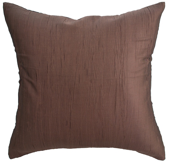 Avarada 16X16 Solid Crepe Throw Pillow Cover by avaradaShop