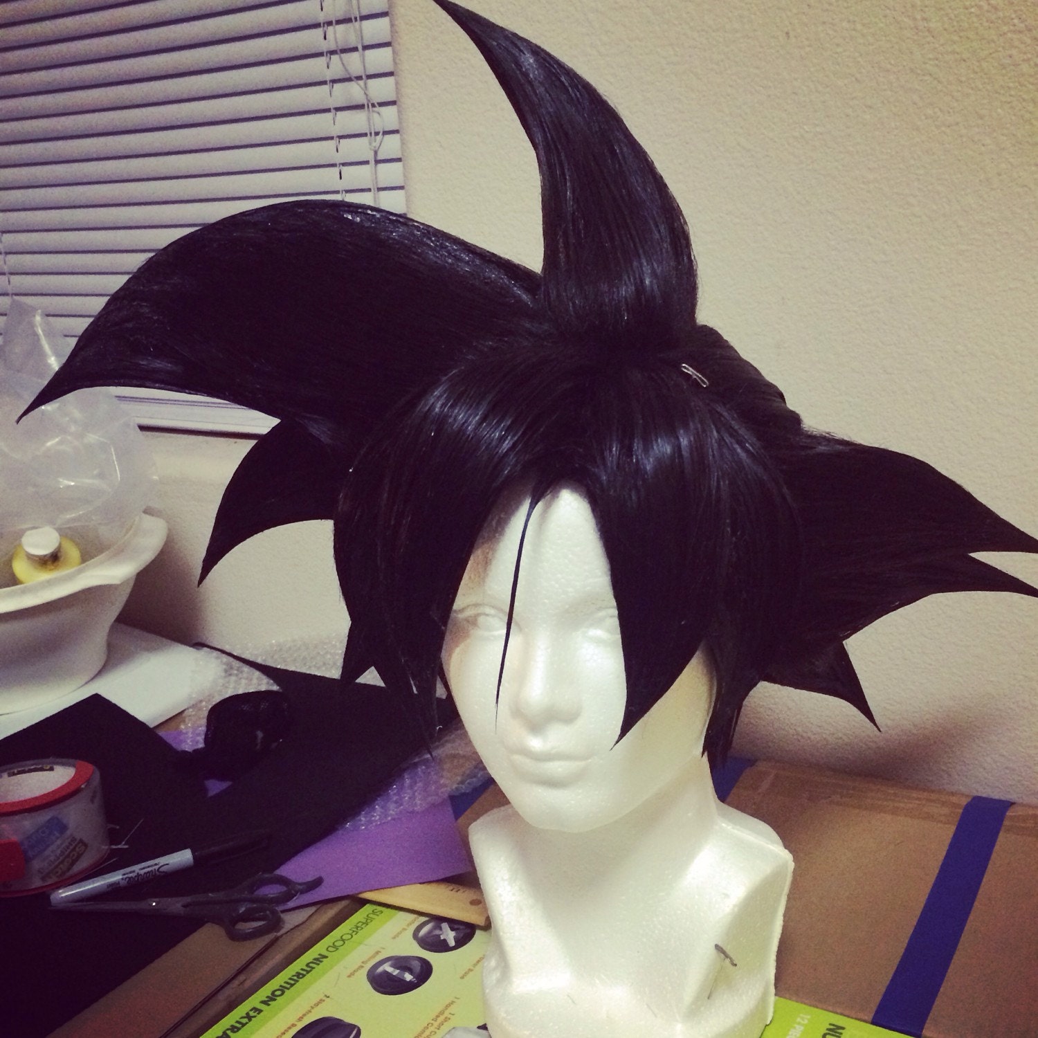 Default Goku styled wig