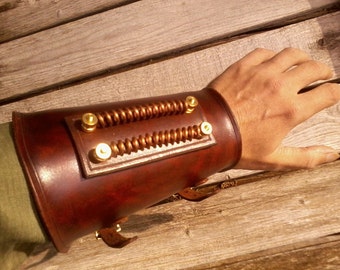 Steampunk gauntlet brass claw 'left hand' by SteampunkandSCA