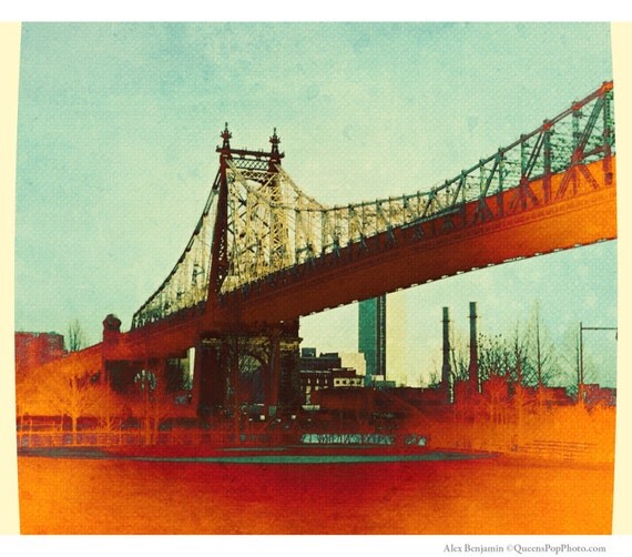  QueensBoro Photography Long Island City NYC Orange FREE SHIPPING