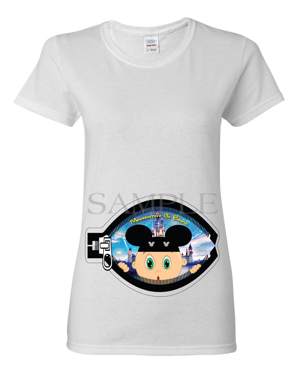Vintage Mouseketeer Shirt : Mouseketeer / Mickey Mouse Maternity Shirt By Photoimprintsplus