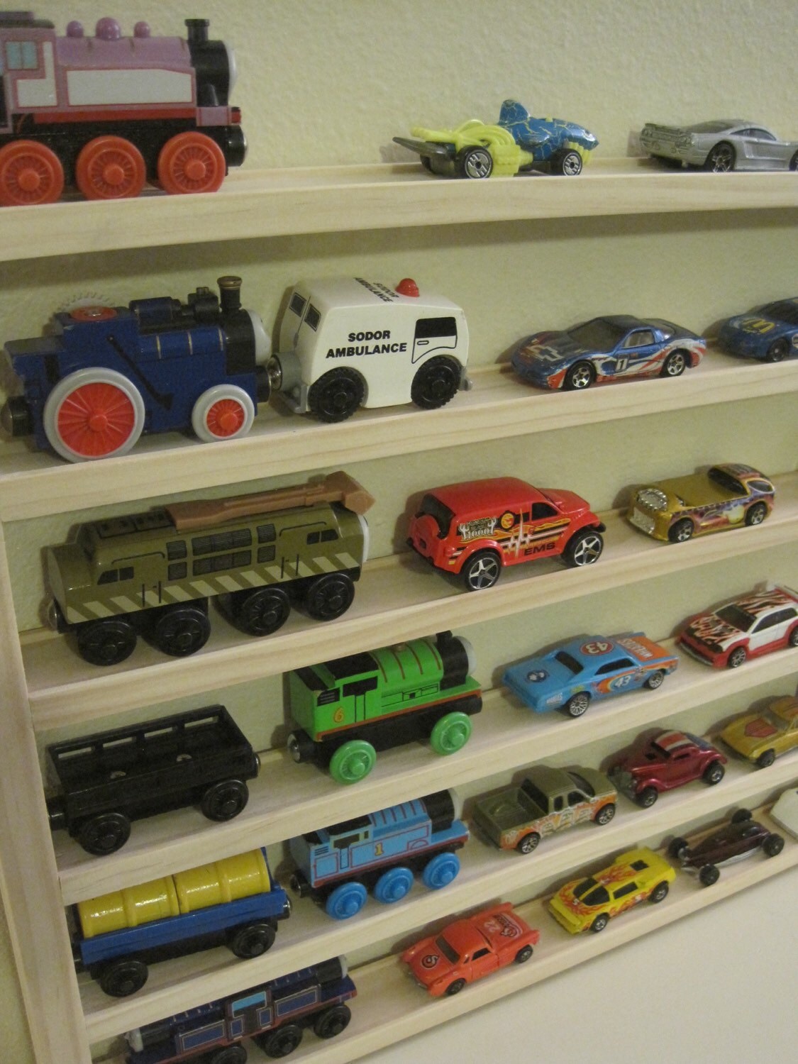 outdoor toy car storage