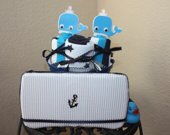 wipe case ocean baby boy wash cloth cupcakes sets