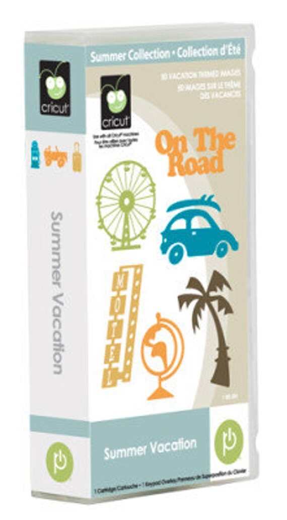 NEW Cricut Cartridge Summer Vacation by ACraftersCorner on Etsy