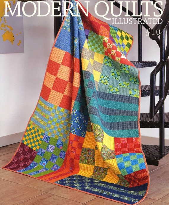 Modern Quilts Book by FiddlestixDesign on Etsy