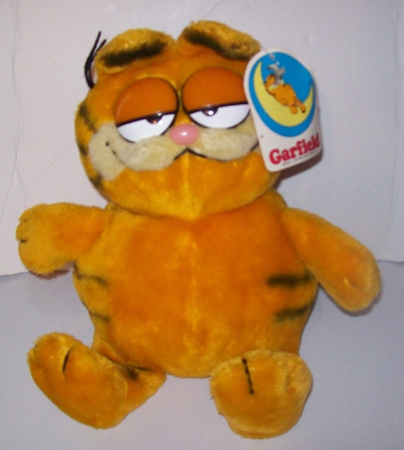 garfield stuffed animal 1981