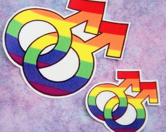 gay rainbow sisters mens yin gay pride rainbow flag