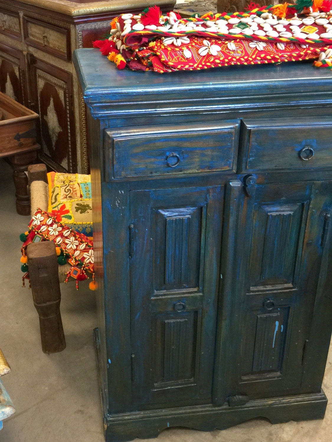 Asian Style Sideboard Blue Patina | asian style sideboard blue patina cabinet media console Asian Style Sideboard Blue Patina | asian style sideboard blue patina cabinet media console