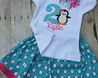 Pinguim embroidered outfit