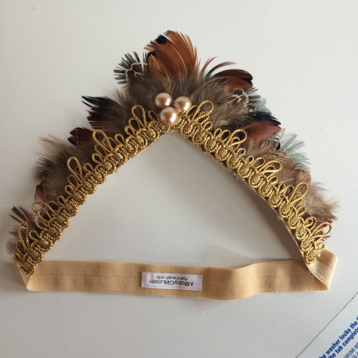 Birthday Crown Headband Feathers Headband Feathers Tiara