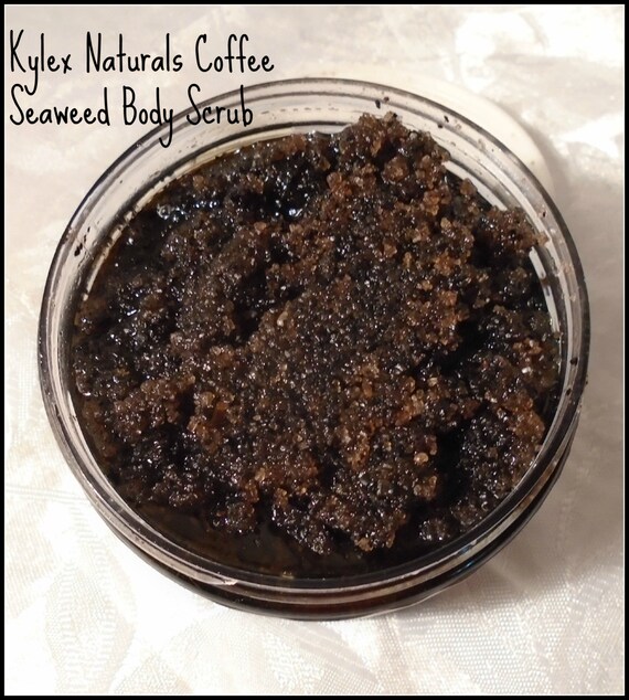 scrub grounds sugar coffee Seaweed scrub Coffee / KyleBathBodyTreats Brown by Sugar cellulite