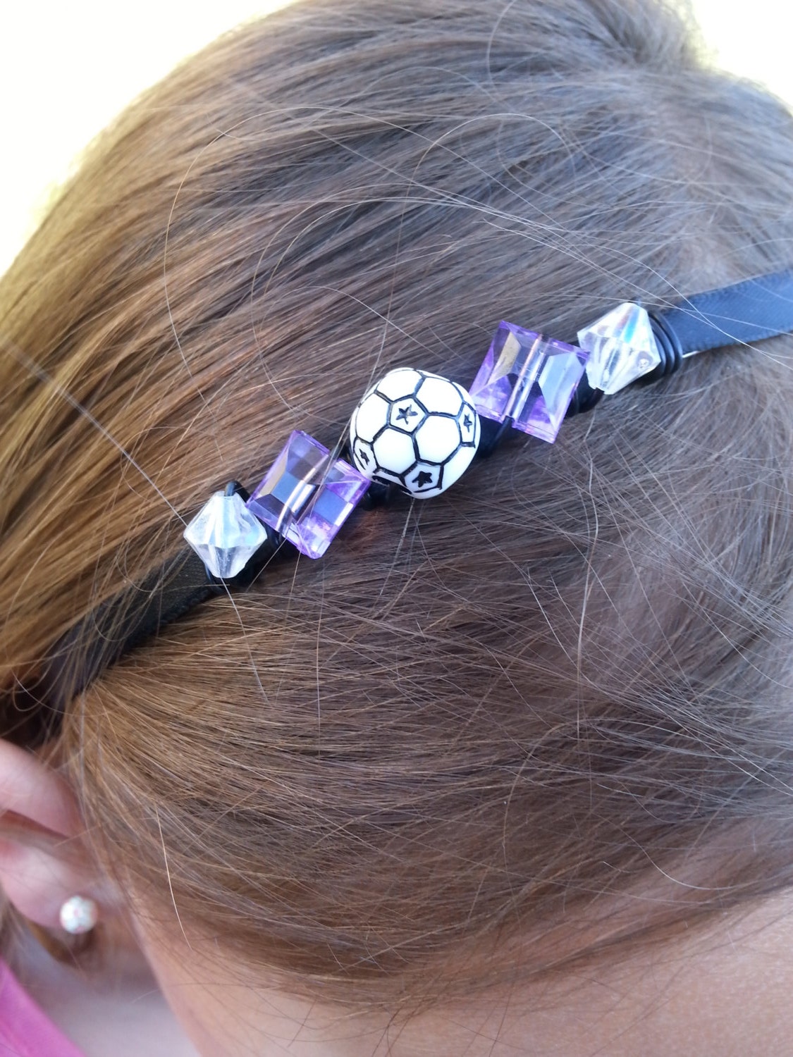 Handmade Soccer Headband