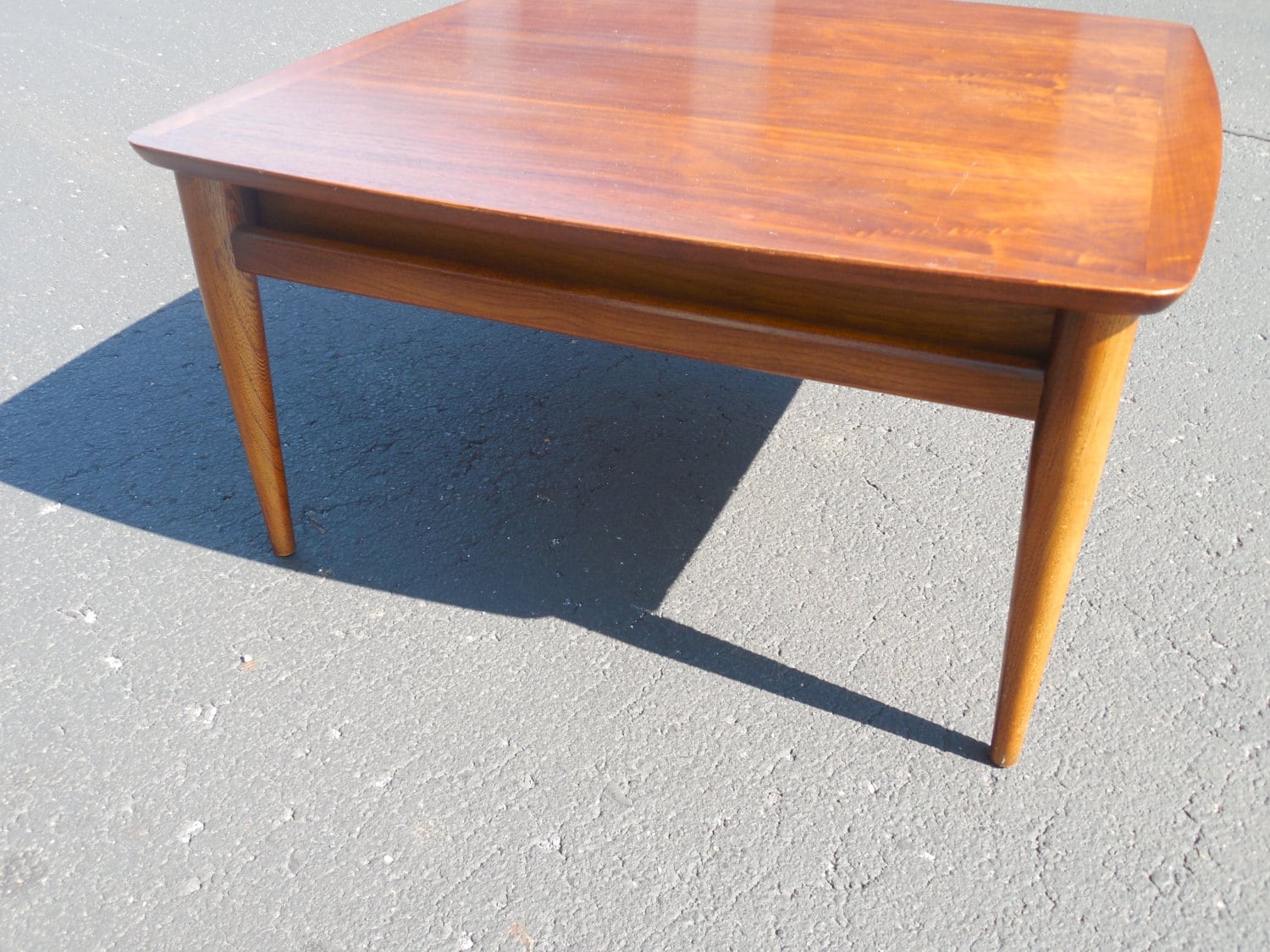 Mid century modern end table Lane Furniture Altavista rare