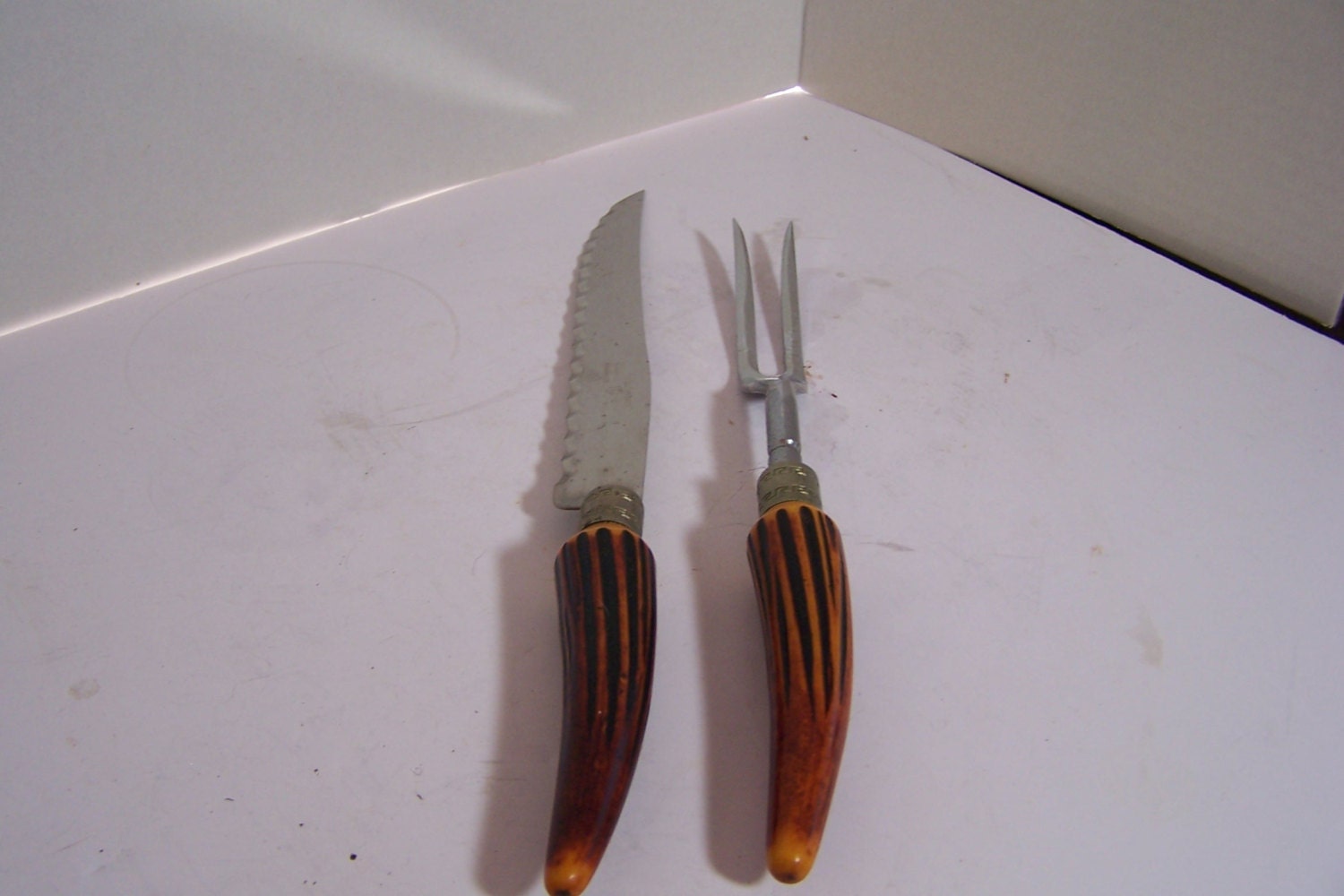 Vintage Carving Set with Bone Handles Haute Juice