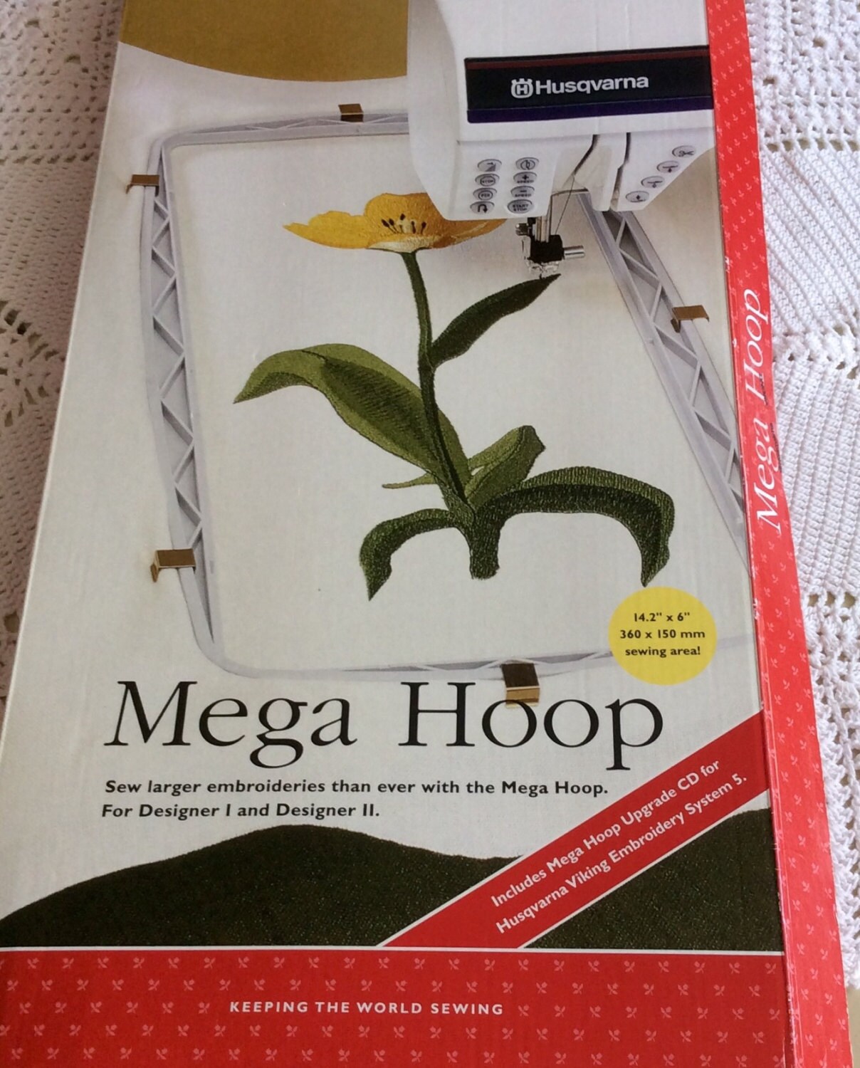 Husqvarna Viking Mega Hoop for Embroidery 6 by AnthropologieAngie