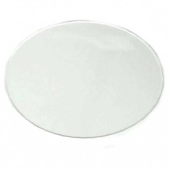 Oval Serving Mats/Table Protectors in Clear by SuperCoolCreations