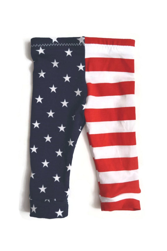 Stars and Stripes Baby Leggings / Toddler by shophaleylynne