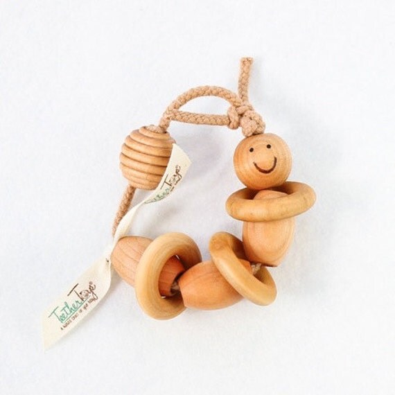 BUGSLY™ Organic Baby Teething Toy
