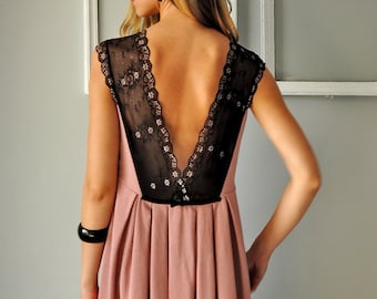Boho Dress, Vintage Dress, Cocktail Dress