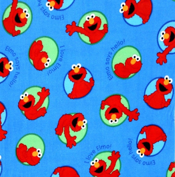 elmo fleece blanket