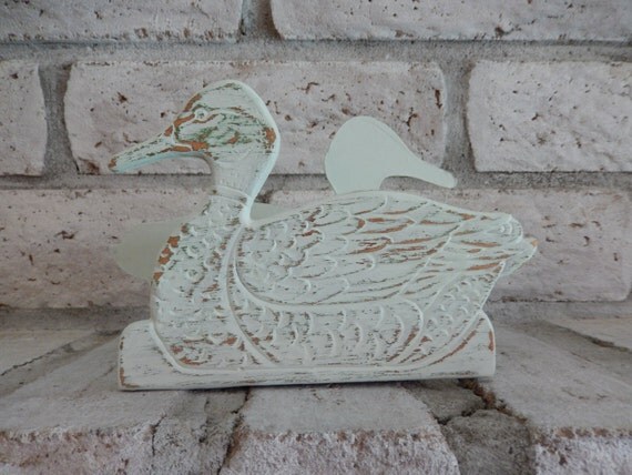 vintage duck napkin holder shabby chic by seagreenseeblue on etsy vintage duck napkin holder shabby chic by seagreenseeblue on etsy