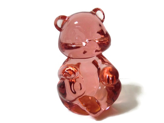 fenton glass bear figurine