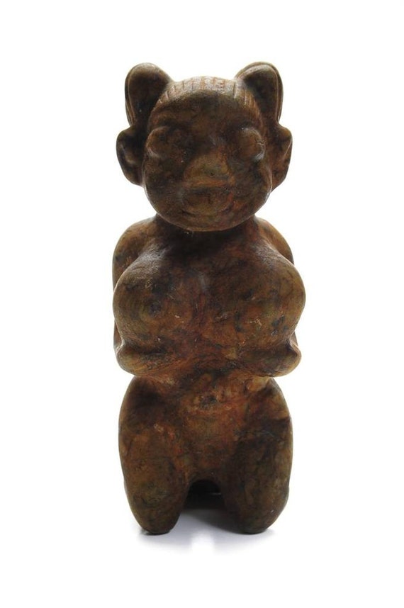 Neolithic Ancient 6' Carved Female Fertility by PasadenaAntiques